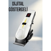 Ergonomik Tıraş Makinesi Uzun Şarjlı Paslanmaz Çelik Bıçaklı