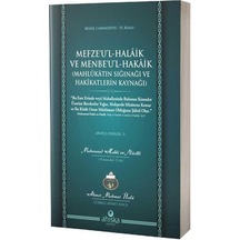 Mefzeul Halaik Ve Menbeul Hakaik Arapça / Ahmet Mahmut Ünlü