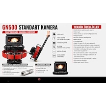 Gn-500 Standart Kanal Gözlem Kamerası 30 Metre