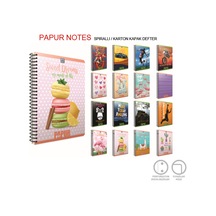 Gıpta Papur Notes Spiralli Karton Kapak Defter A4 60 Yp Çizgili 4958