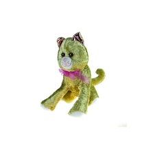 Oyuncak Pelüş Kedi Sevimli Kedi Gold 30 Cm