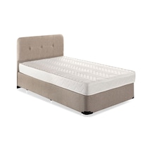 Nironyatak Luna Baza Başlık Yatak Takımı - 120X200 Cm Tek Kişilik Ortopedik