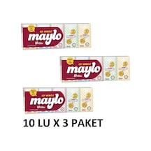 Maylo 500828 Kağıt Cep Mendil 10'Lu X 3 Paket