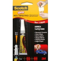 Scotch Cyano Süper Hızlı Japon Yapıştırıcı