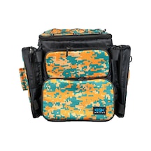 Orange Camo Balıkçı Sırt Çantası