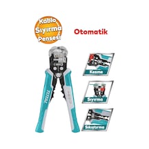 Total Profesyonel Otomatik Kablo Sıyırma Pensesi Bilgisayarcı Network Elektrik Bağlantı Kablosu Soyma Cvs