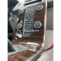 Volvo S40 ( Koyu Meşe Full Set ) Konsol Maun Kaplama