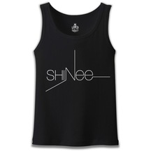 Shinee - Logo Siyah Erkek Atlet