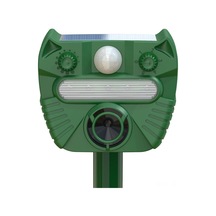 Geeroyoo Güneş Enerjili Ultrasonik Hayvan Kovucu - Dış Mekan Su Geçirmez Böcek Ve Kemirgen Savar, 52ft Algılama Mesafesi