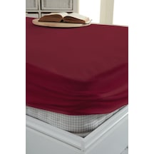 Decovilla Ruby Kırmızı Renkli Micro Fitted Sıvı Geçirmez Alez