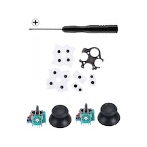 Ps5 Analog Motor Topuz İç Lastik Versiyon 2 Tamir Seti Ps5 Tornavida Playstation 5 Kol Tamiri Siyah