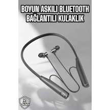 Boyun Bantlı Bluetooth Kulaklık Yüksek Ses Kaliteli 100 Saat Kulaklık - Uczy12kulaklık2