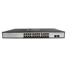 Yönetilemeyen Poe Switch\n24 X 10/100/1000mbps Ieee802.3af/at Poe Port Port Başına 30.8 Watt