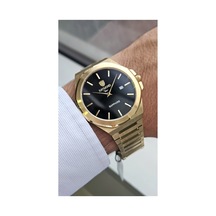 Rym-611505m Slım Erkek Kol Saati - Çelik Kasa Ve Kordon - 2 Yıl Garanti Gold-bk Çok Renkli