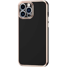 Apple Uyumlu iPhone 12 Pro Max Kılıf Zore Bark Kapak-Siyah