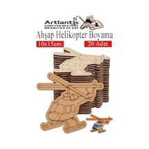 Ahşap Boyama Araçlar 20 Adet 10x15cm Taşıtlar Boyama Figürü Etkinlik Çoçuk Gelişim Motor Beceri Kreş Anasınıfı Kırmızı