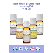 Intense Natural Biberiye 20 ML + Çay Ağacı + Portakal + Lavanta + Limon Uçucu Yağı 4 x 10 ML