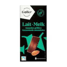 Galler Badem Parçacıklı Sütlü Çikolata 80 G - 8 Adet Tarı