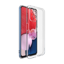 Ally Sm Galaxy Uyumlu A13 4g - Kılıf Kamera Korumalı Ultra İnce Şeffaf Silikon- 5775