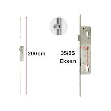 Endow 200 Cm Kilitli Kapı İspanyolet Metal Gövde 35/85