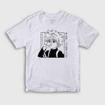 Presmono Unisex Çocuk Killua Anime Hunter X Hunter T-Shirt