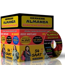 Herkese Almanca Öğreten Eğitim Seti 54 Saat Görüntülü Anlatım