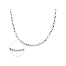 Çelik Zincir 316l Geçişli Silindir Model 3.5 Mm Zn-200 Gümüş