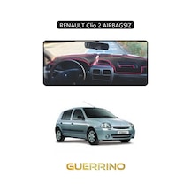 Renault Clio 2 Aırbagsıztorpido Koruma Halısı Siyah Kenar