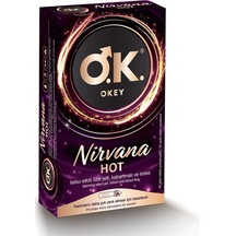 4 Adet Okey Prezervatif 10'lu Nirvana Hot