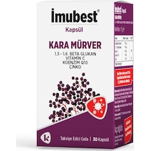 Imubest Kapsül Kara Mürver 30 Kapsül