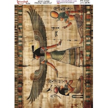Pirinç Dekopaj Kağıdı 30x42cm Pt-2737 Antik Mısır