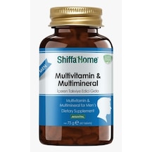 Shiffa Home Erkekler İçin Multivitamin & Multimineral 60 Tablet