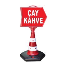Çay Kahve Temalı Uyarı ve Reklam Dubası