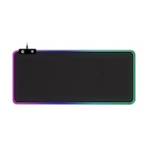 Carrier Rgb Oyun Mousepad - 14 Işık Modlu Büyük Boy Usb