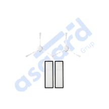 Dreame F9 Pro Uyumlu 2 Yan Fırça 2 Filtre Pkt-iasgf0000274
