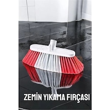 Znv Zenvia Mey İthalat Yer Yıkama Fırçası Premium 719720 Znv2025 Cmn Renkli
