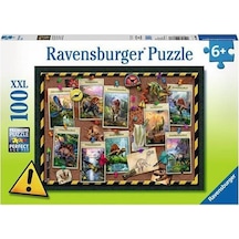 Ravensburger 100 Parça Puzzle Dinosaurs 108688