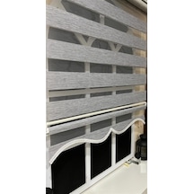 Zebra Stor Perde Gri Alüminyum Kasa Stb-400-v04