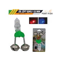 Portfish Zil Pilli Çift Işıklı 22 Mm (493855654)