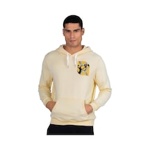 Kappa Erkek Sweatshirt Authentic Graphik Vincent Tk Fleece 341H5W Bej