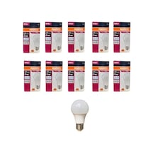 8.5 Watt Led Ampul - 6500k Beyaz Işık, 10 Adet
