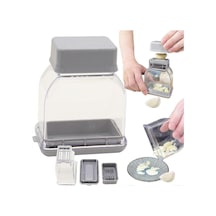 Sarımsak Dilimleyici - Eşit Dilimlenmiş Sarımsak Dilimleyici - Sü Çok Renkli