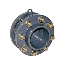 Pimtaş U-Pvc Ym 125 Mm Flanş Bağlantılı Çalparalı Çekvalf