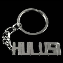Ilkeshop Hulusi İsimli Anahtarlık- Çok Renkli
