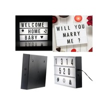 Lb A4 Boyutunda Led Işıklı Yazı Panosu Lightbox