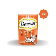 Dreamies Kedi Ödül Maması Tavuklu 60 Gr - 2 Adet