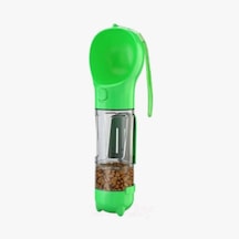Petinka Kedi Köpek Suluğu Taşınabilir Hazneli Mama Kaplı Kaka Poşetli 300 ML