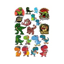 Dinozor Sticker Set 13 16 Parça Telefon, Tablet, Defter, Laptop Sticker