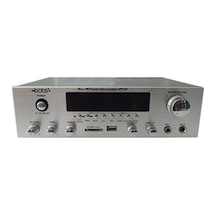 Bots Bt-602 Stereo Anfi 2X40W Lcd Ekran Bluetooth Silver Gümüş