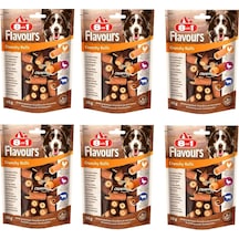 8in1 Flavours Crunchy Rolls Köpek Ödülü 85 Gr. X 6 Adet
